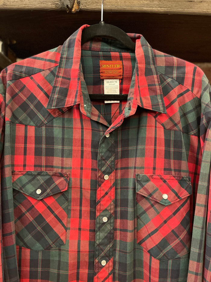 Men's Rustler Snap Up Sz XXL
