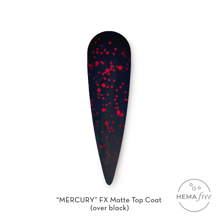 Mercury | Matte Top Coat | FX by Fuzion 15ml **Original Formula
