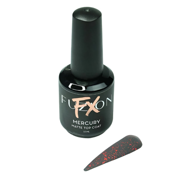 Mercury | Matte Top Coat | FX by Fuzion 15ml **Original Formula
