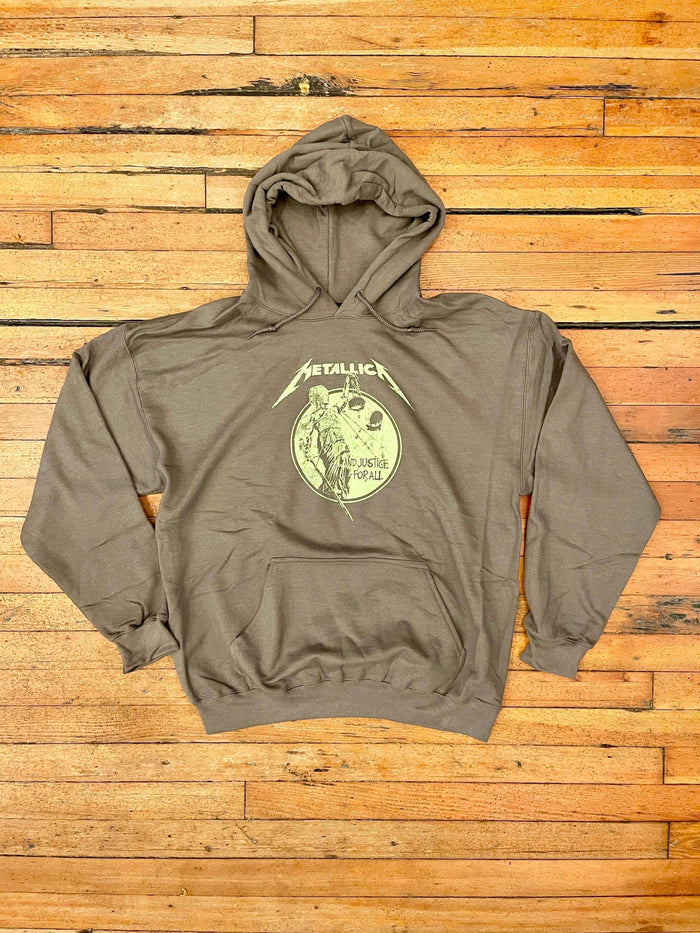 Metallica Justice For All Hoodie Sweatshirt