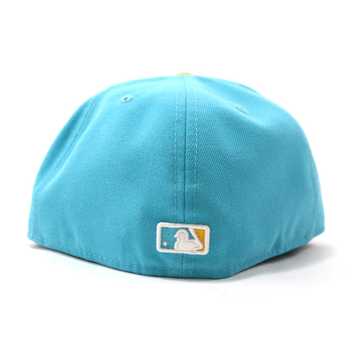 Miami Marlins New Era 59Fifty Fitted Hat (Sky Blue Yellow)