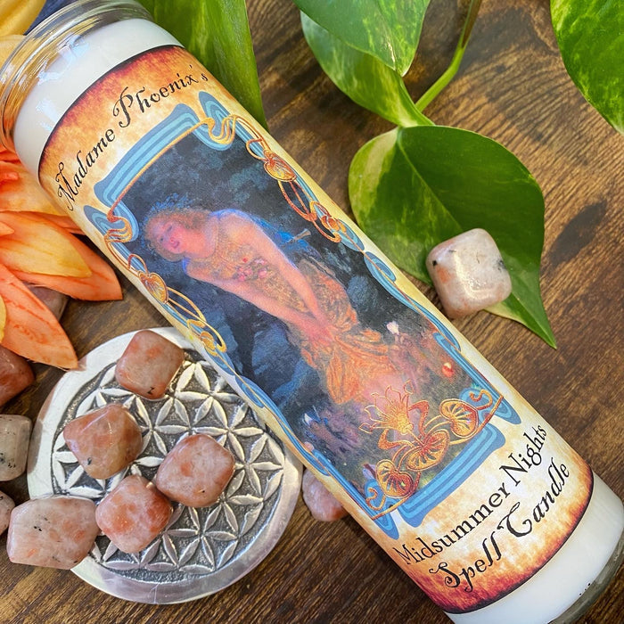 Midsummer Nights 7 Day Summer Spell Candle