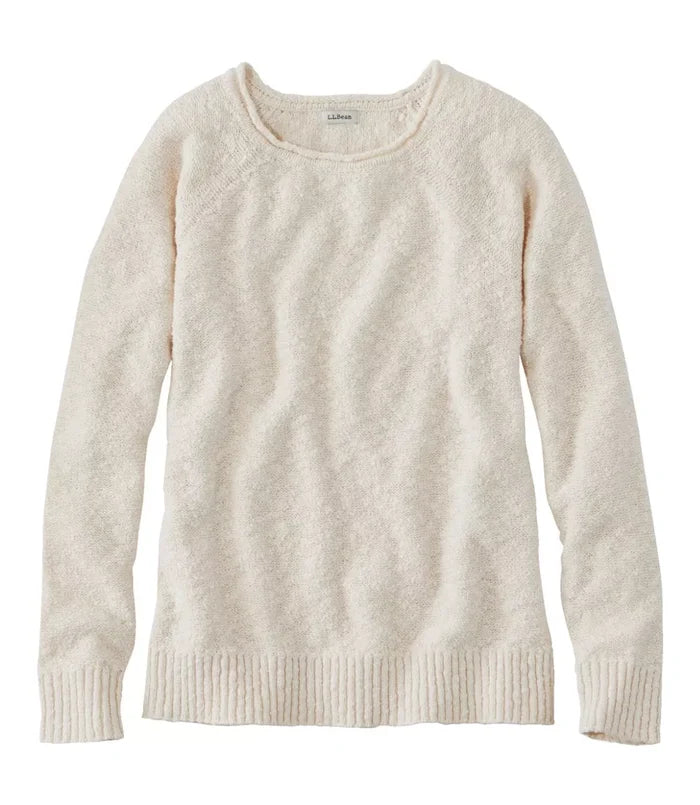 Midweight Cotton Slub Rollneck Pullover Women's Regular