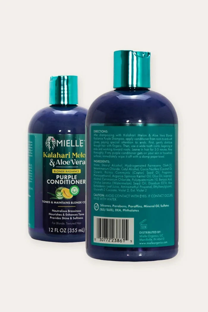 MIELLE KALAHARI MELON & ALOE PURPLE CONDITIONER 12OZ