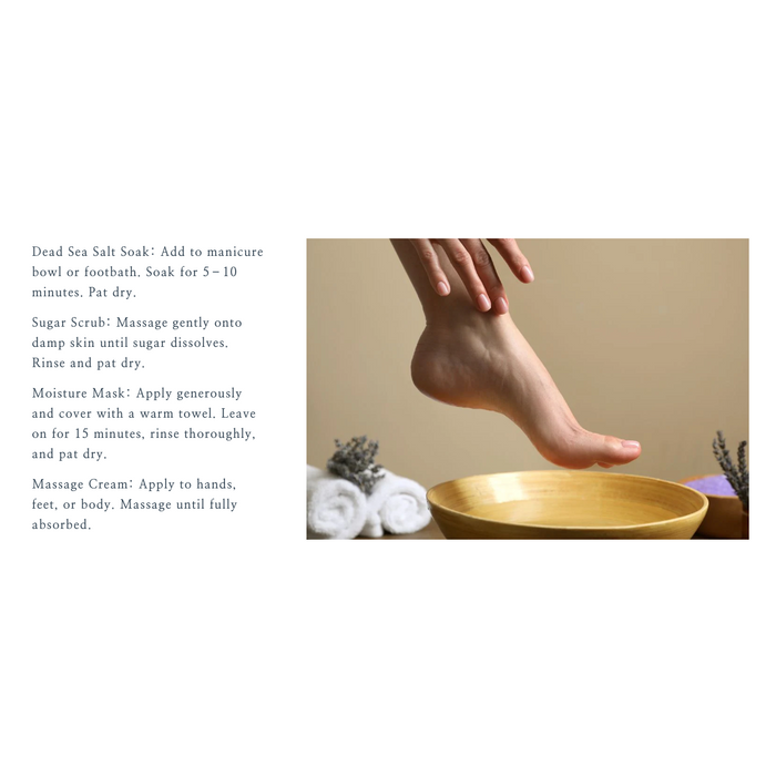 Tingling Mint & CBD Spa Set – 4-in-1 Kit (SINGLE-USE)-BCL Spa-Gel Essentialz
