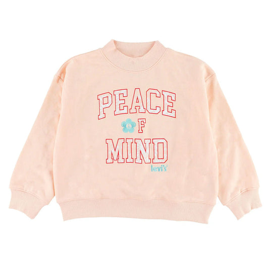 Mock Neck Sweatshirt Pale Peace Of Mind  | Levi's - Jenni Kidz