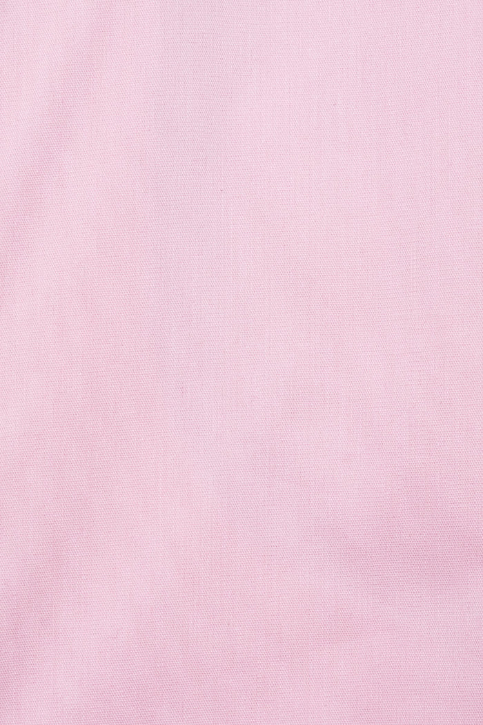 Modern Slim Fit Solid Stretch Dress Shirt - Pink