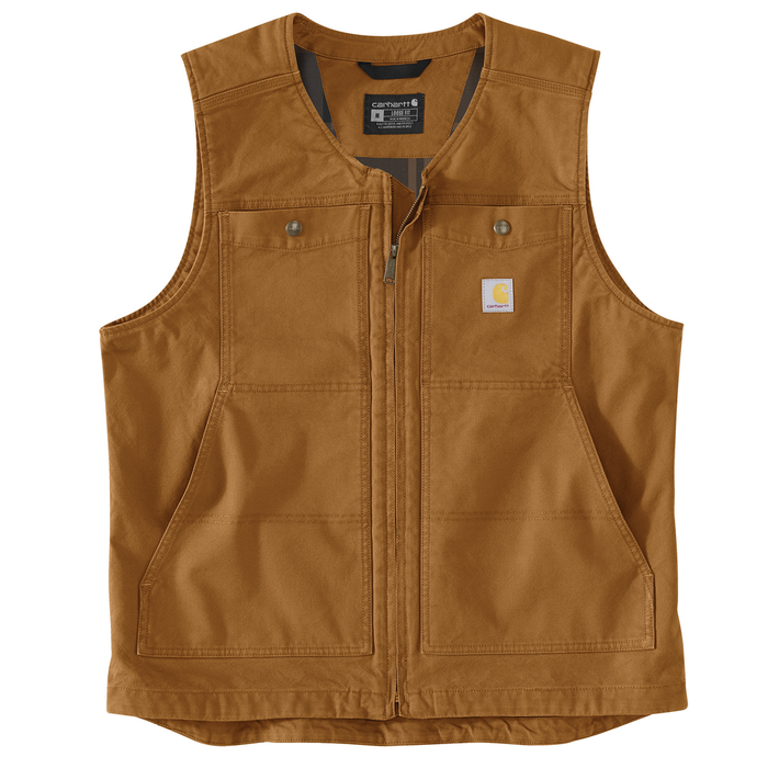 Montana Relaxed Fit Duck Vest - BRN-Carhartt Brown | Carhartt 106783
