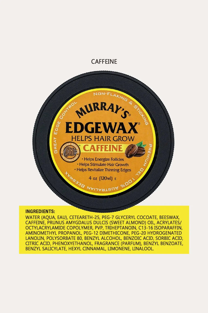 MURRAY'S EDGEWAX CAFFEINE HAIR GROWTH EDGE CONTROL 4oz - BSW BEAUTY CANADA