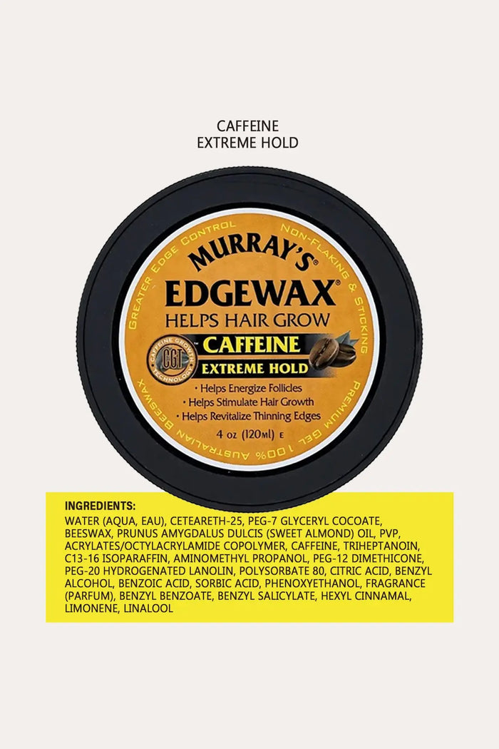 MURRAY'S EDGEWAX CAFFEINE HAIR GROWTH EDGE CONTROL 4oz - BSW BEAUTY CANADA