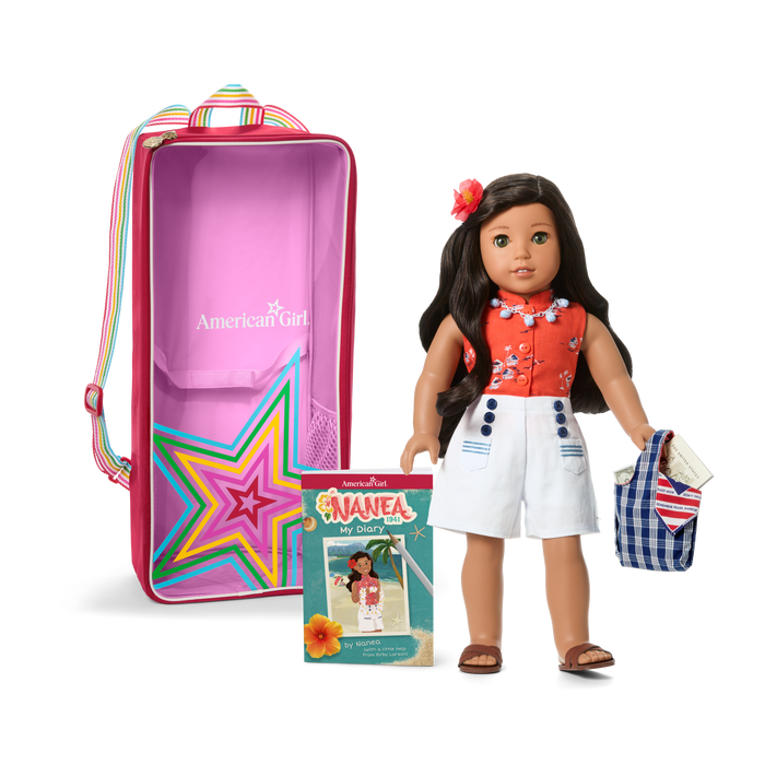 Nanea™ 18-inch Doll, Book, Accessories & Doll Carrier (Historical Characters)