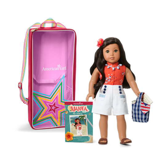 Nanea™ 18-inch Doll, Book, Accessories & Doll Carrier (Historical Characters)