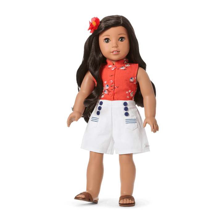 Nanea™ 18-inch Doll, Book, Accessories & Doll Carrier (Historical Characters)