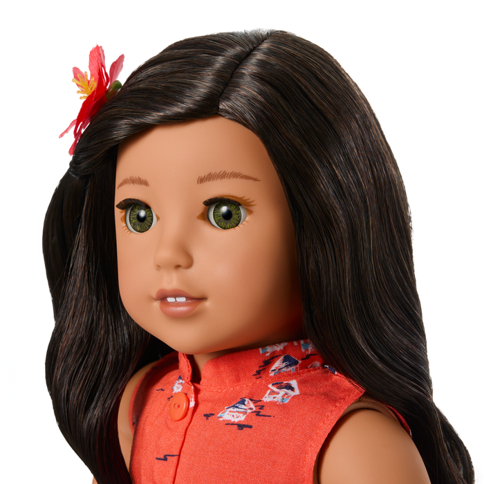 Nanea™ 18-inch Doll, Book, Accessories & Doll Carrier (Historical Characters)