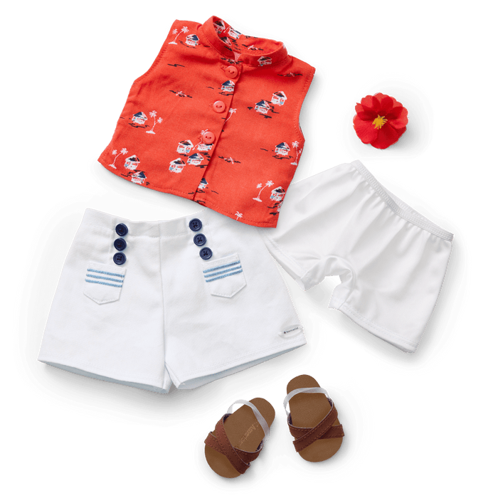 Nanea™ 18-inch Doll, Book, Accessories & Doll Carrier (Historical Characters)