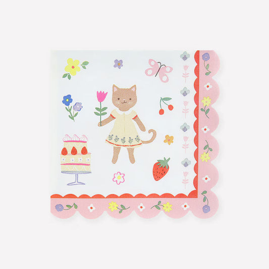 Meri Meri - Napkins - Kitten Club
