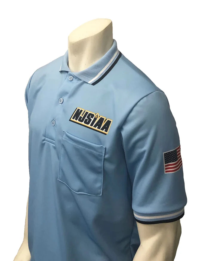 New Jersey (NJSIAA) Body Flex Powder Blue Umpire Shirt