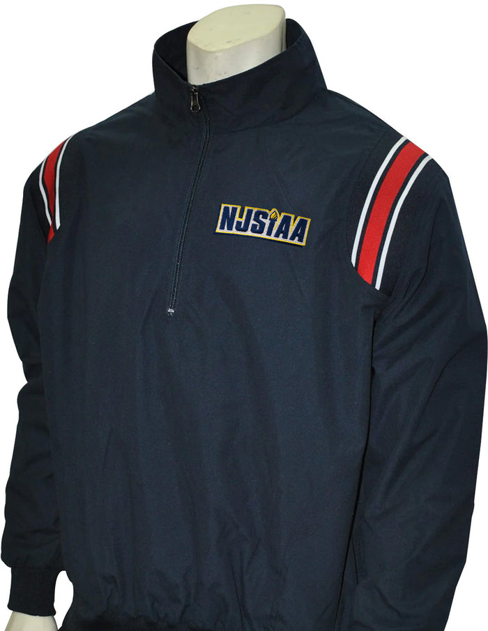 New Jersey (NJSIAA) Major League Style Navy/Red Umpire Jacket