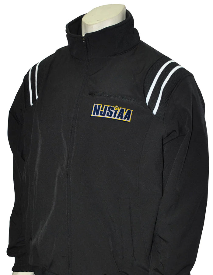 New Jersey (NJSIAA) Thermal Fleece Black/White Umpire Jacket
