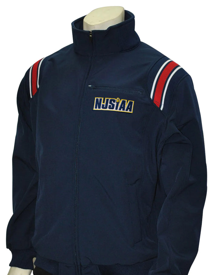 New Jersey (NJSIAA) Thermal Fleece Navy/Red Umpire Jacket
