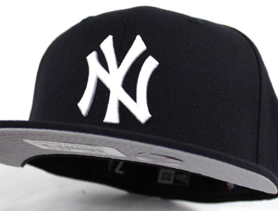 New York Yankees 27x World Series Champs New Era 59Fifty Fitted Hats (Gray Under Brim)