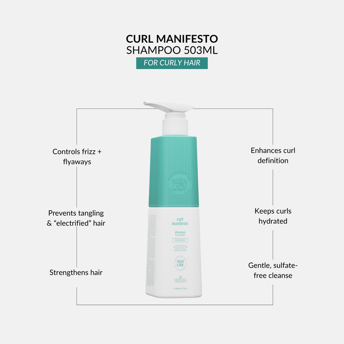 NishLady Curl Manifesto Shampoo – 503ml