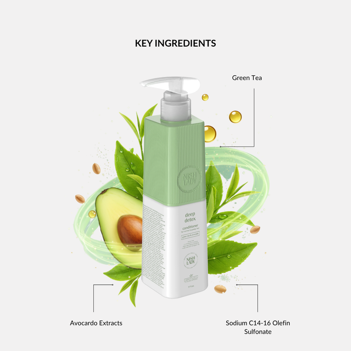 NishLady Deep Detox Conditioner - 503ml