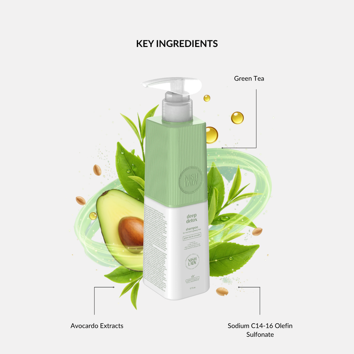 NishLady Deep Detox Shampoo - 503ml