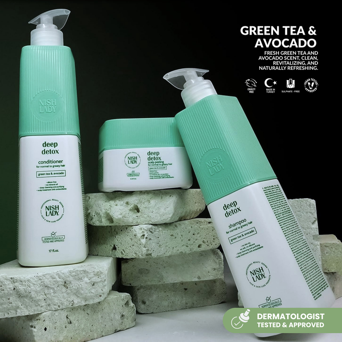 NishLady Deep Detox Shampoo - 503ml