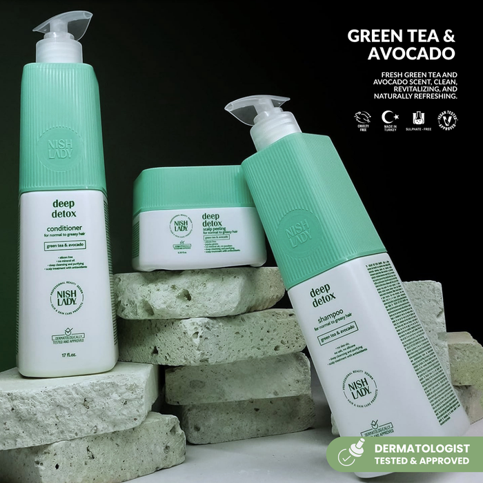 NishLady Deep Detox Shampoo - 947ml
