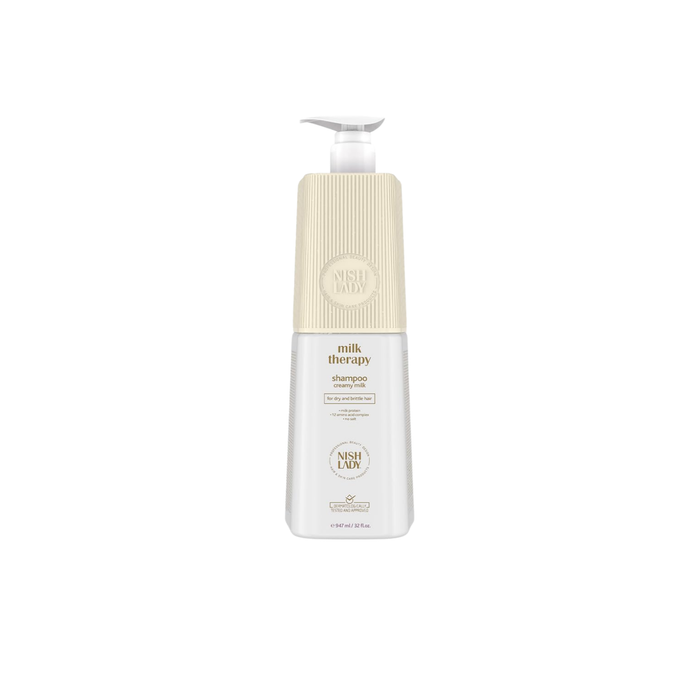 NishLady Milk Therapy Shampoo – 947ml