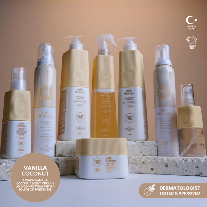 NishLady Milk Therapy Shampoo – 947ml