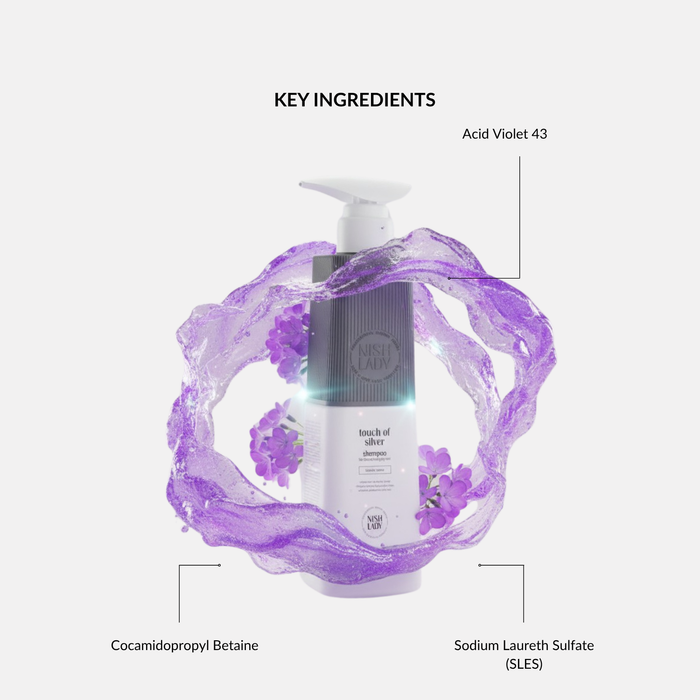 NishLady Touch Of Silver Shampoo - 503ml