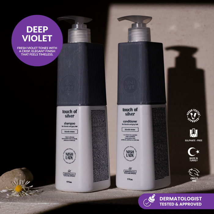 NishLady Touch Of Silver Shampoo - 503ml