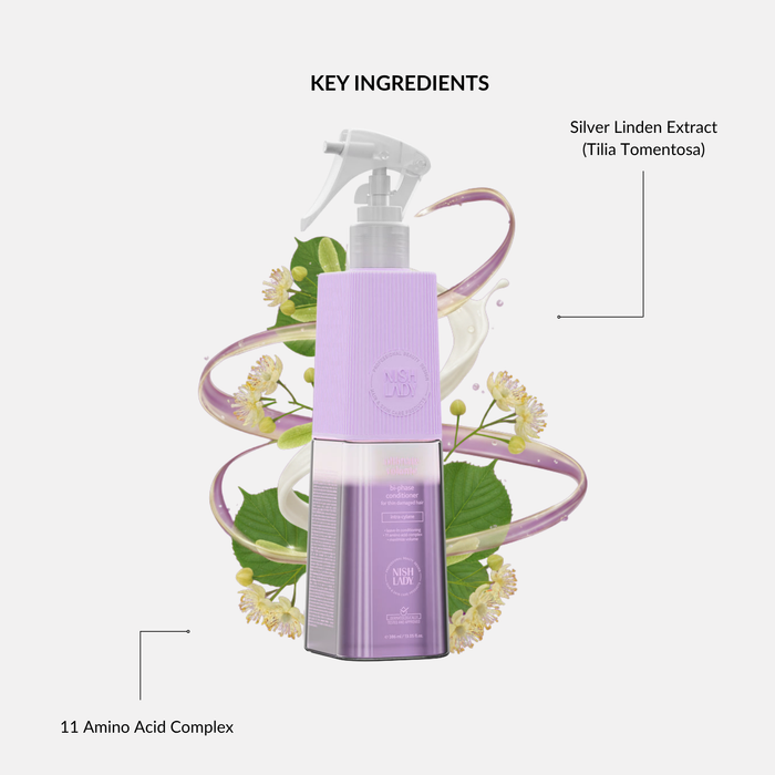 NishLady Ultimate Volume Bi-phase Conditioner - 386ml