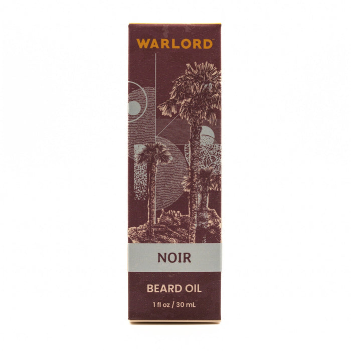 Noir Beard Oil - Warlord - Men's Grooming Essentials