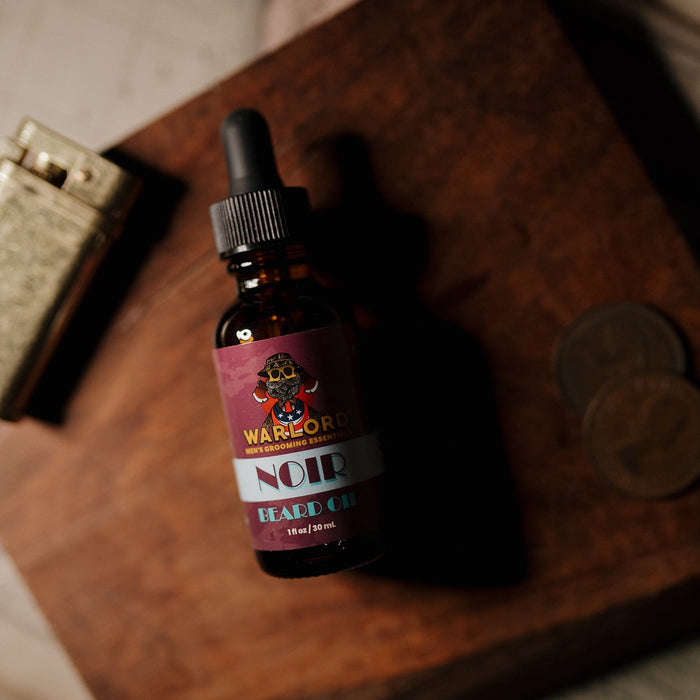 Noir Beard Oil - Warlord - Men's Grooming Essentials
