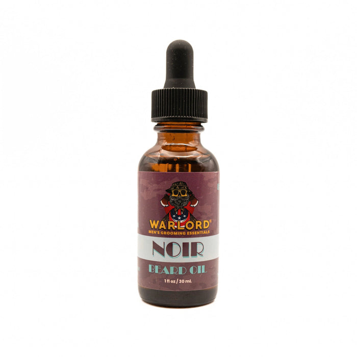 Noir Beard Oil - Warlord - Men's Grooming Essentials