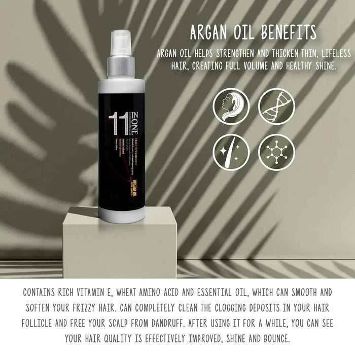 NUSPA 11 in 1 Moroccan Argan oil Moisture Leave In Conditioner Spray 250 ML - DOKAN
