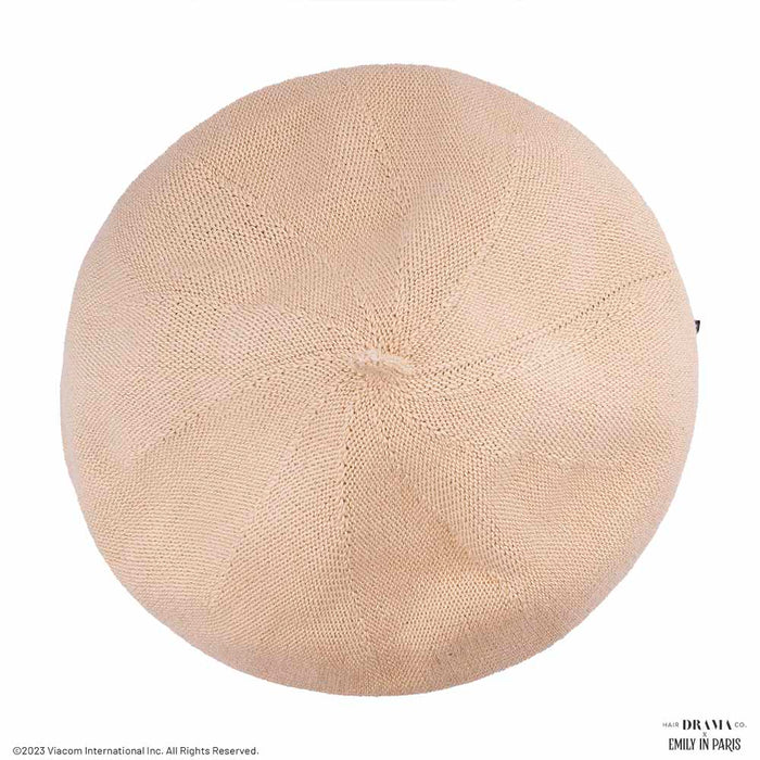 Off-white Wool Beret