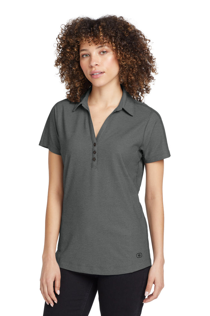 OGIO Ladies Onyx Polo - Petrol Grey | LOG126
