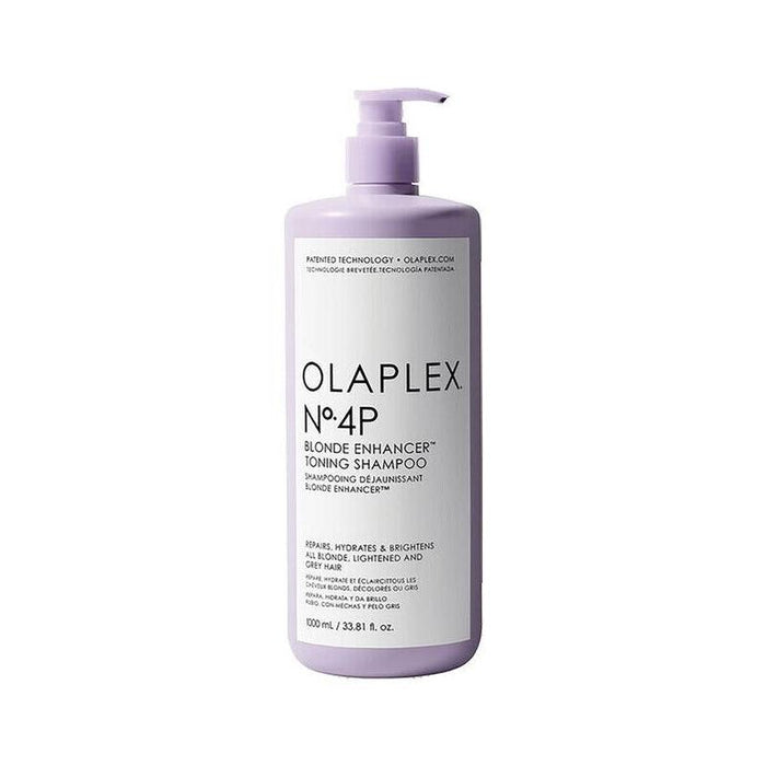 Olaplex No. 4P Blonde Enhancer Toning Shampoo 33.8oz - Olaplex | Artisan Hair Cary, Cary NC