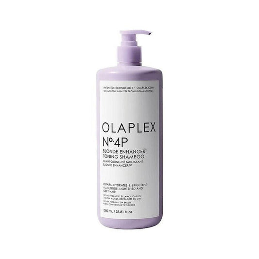 Olaplex No. 4P Blonde Enhancer Toning Shampoo 33.8oz - Olaplex | Artisan Hair Cary, Cary NC