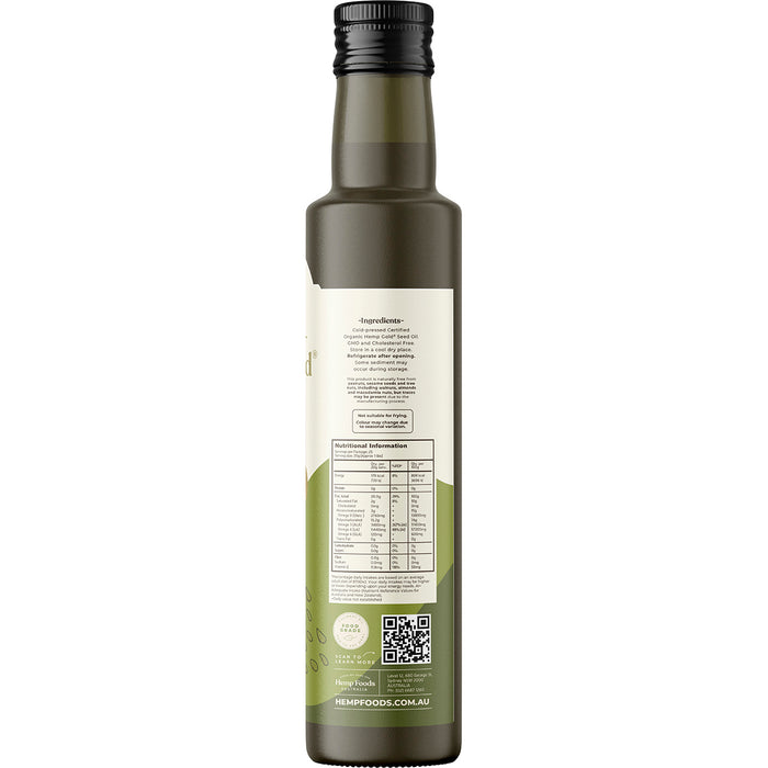 Organic Gold Hemp Seed Oil