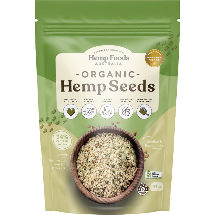 Organic Hulled Hemp Seeds