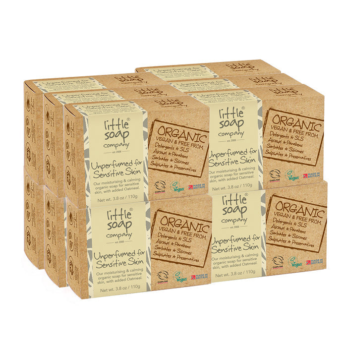 Organic Unperfumed with Oatmeal Bar 110g - Case of 12