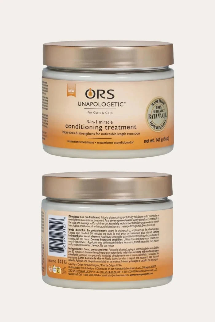 ORS UNAPOLOGETIC 3-IN-1 MIRACLE CONDITIONING TREATMENT 4.5oz ORS