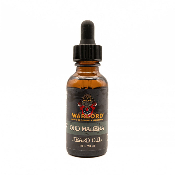 Oud Madera Beard Oil - Warlord - Men's Grooming Essentials