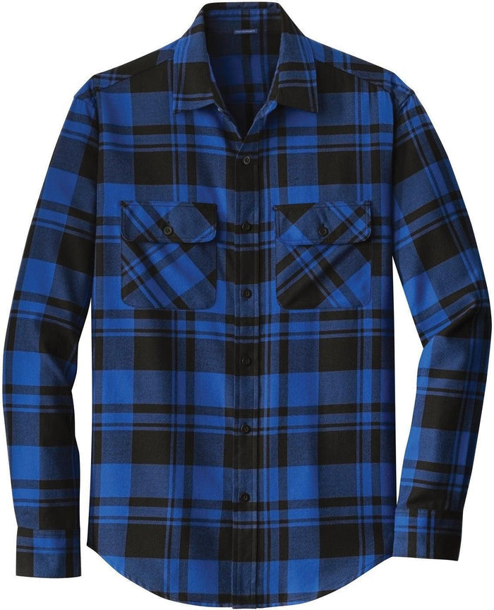 OUTLET-Port Authority Plaid Flannel Shirt