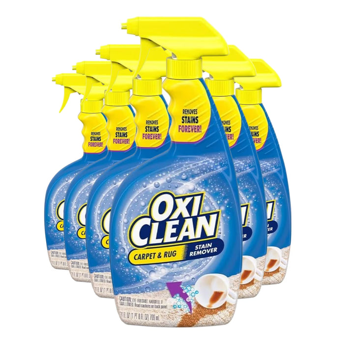 OxiClean Carpet & Area Rug Stain Remover - 24 oz - 6 Pack